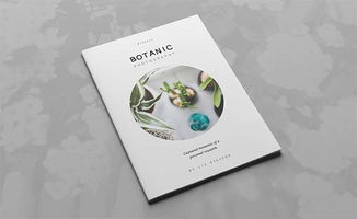 上海畫冊設計公司分享 植物園花草栽培園多圖畫冊設計版式與廣告設計